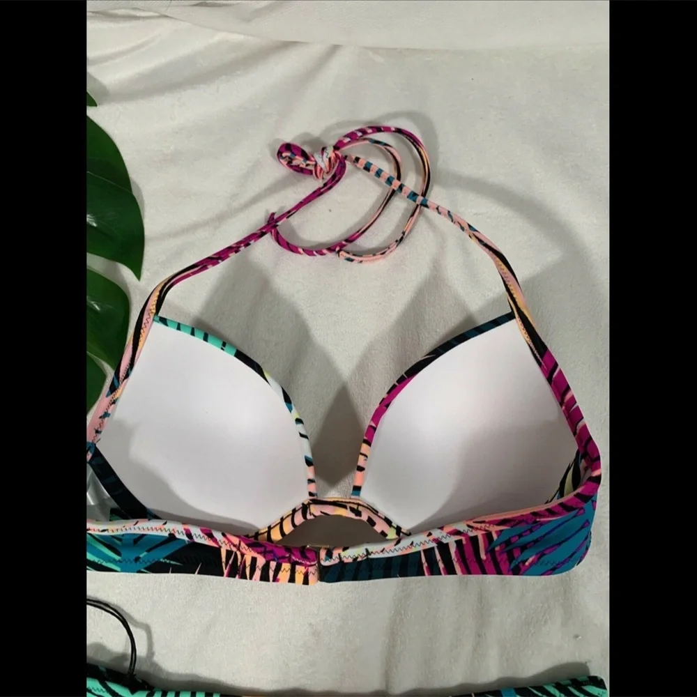 NEW Shade & Shore Bikini Top [ 34B ] + Beach High Waist Bottom [ Small ]‎